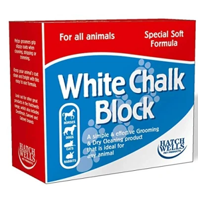 Image of Hatchwells Unisex&#039;s HTW0005 White Chalk Block, Clear, Regular