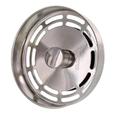Image of Blanco Metal Plate Basket Strainer 3.5 Inch for Eccentric Operation 20 Slots