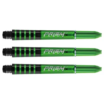 Image of WINMAU Prism Force Green Medium Polycarbonate Dart Stems 1 set per pack (3 shafts in total)