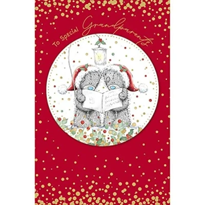 Image of Me To You Bear Special Grandparents Christmas Card
