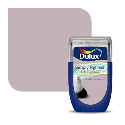 Image of Dulux Simply Refresh Tester Paint Dusted Fondant 30ML, 5382969