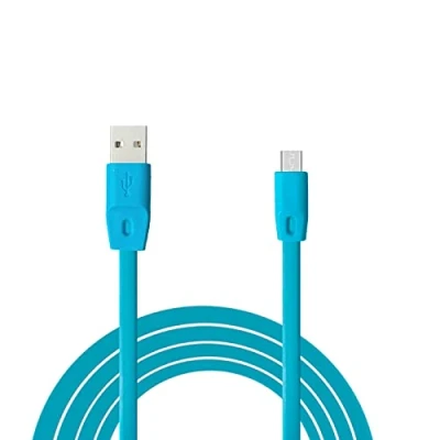 Image of Aiivioll UE Boom Replacement charging Cable Flat USB Power Speaker cable, data Compatible with Logitech Boom2 / Boom3 Megaboom/Miniboom/Roll Wireless (Blue)