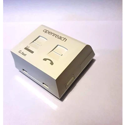 Image of openreach 2020 BT G.fast Telephone Master Socket NTE5c MK2 &amp; VDSL/ADSL Faceplate MK4 Toolless design