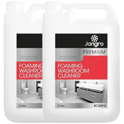 Image of Foaming Washroom Cleaner Descaler 2 x 5 Litre Jangro Premium