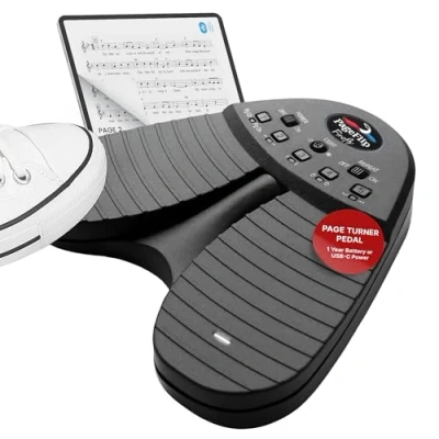 Image of PageFlip Firefly Bluetooth/USB Page Turner Pedal