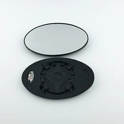 Image of Fits BMW Mini R50 R52 R53, For 2001 to 2006 Heated Base Convex Wing Mirror LEFT HAND (UK Passenger Side)