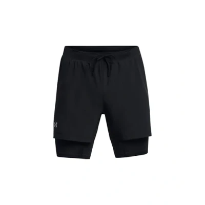 Image of Under Armour Men&#039;s Launch 5&#039;&#039; 2 in 1 Short Pants Black