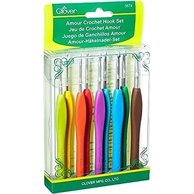Image of clover 3674 Amour Crochet Hook Set, 1