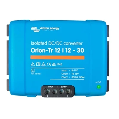 Image of Victron Energy Orion Tr DC to Converter 12/12 Volt 30 amp 360 Watt IP43 Protected for Dual Battery Systems Isolated