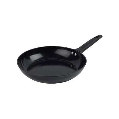 Image of Russell Hobbs RH03277EU7 Verde Thermocollar 26 cm Frying Pan Healthy Ceramic Non Stick Coating, PFAS Free, Recycled Aluminium Body, Induction Egg Omelette Cooking Pan, Temperature Indicator Cookware