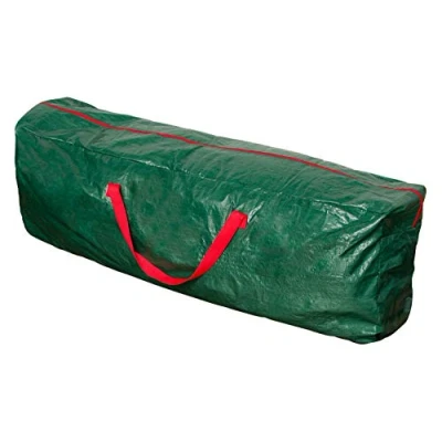 Image of Hillington 7ft/9ft Christmas Tree Storage Bag Heavy Duty Festive Season Xmas Holder with Full Length Double Stitched Zip and Carry Handles (7ft Storage)
