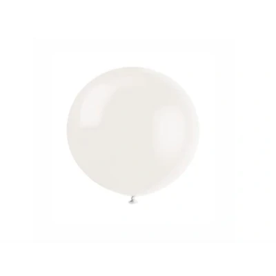 Image of Linen White Premium Latex Balloons (91cm) Pack of 6 Perfect for Parties &amp; Events