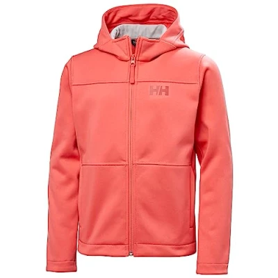 Image of Helly Hansen Junior Unisex Jr Loen Midlayer Jacket, Sunset Pink, 14