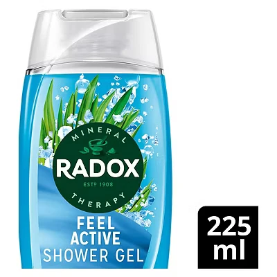 Image of Radox Mineral Therapy Feel Active Shower Gel 225ml