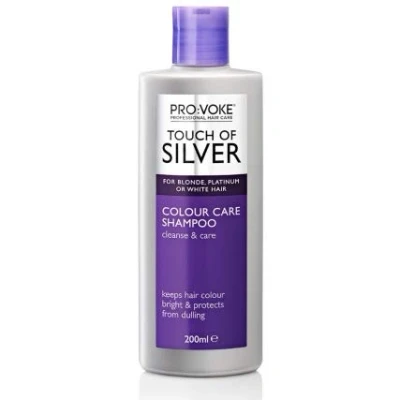 Image of PRO:VOKE Touch of Silver Daily Maintenance Shampoo keeps your colour bright and prevents hair from dulling 200ml