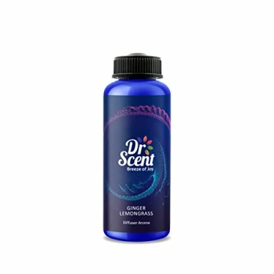 Image of Dr Scent Lemongrass, Ginger, Citrus Ginger Lemongrass Diffuser Aroma Scented Oil (500 ml)