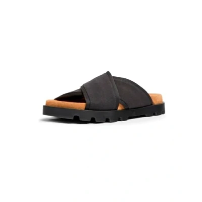 Image of Camper Women&#039;s Brutus K201637 X Strap Sandal, Black 001, 4 UK
