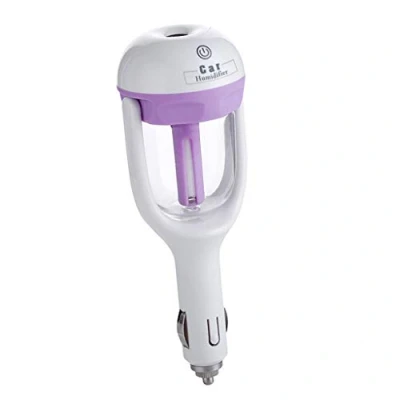 Image of Generic 1 x Humidifier Vaporizer Essential Oil Aroma Diffuser for Car purple