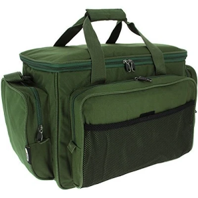 Image of Green Insulated Fishing Carryall Carp Tackle Bag 709