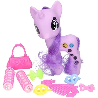 Image of Atoz 36122 Unicorn Playset, Pink, Medium