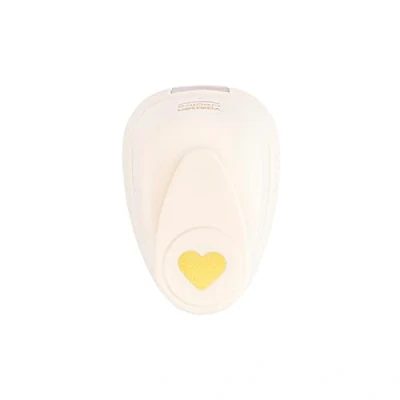Image of Vaessen Creative Craft Paper Punch Heart 10 x 9 mm Circle Cutter for Crafting and Card Making