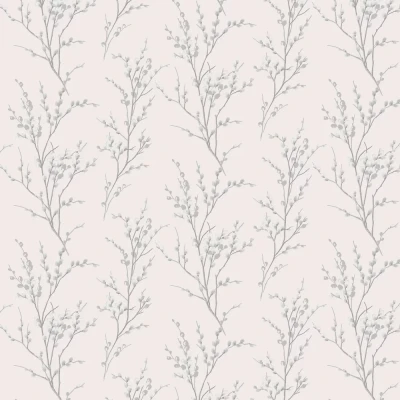 Image of Laura Ashley Wallpaper Pussy Willow 113359