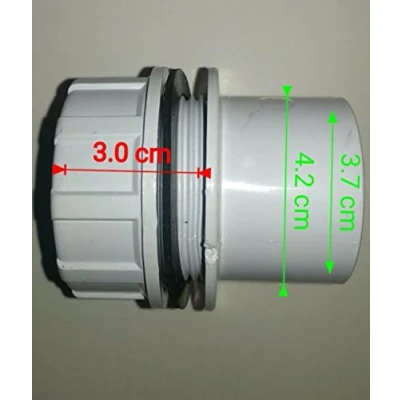 Image of FLOPLAST Solvent White 32mm (36mm) Tank Connector
