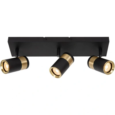 Image of Gorik Ceiling spotlight 3xGU10 Black