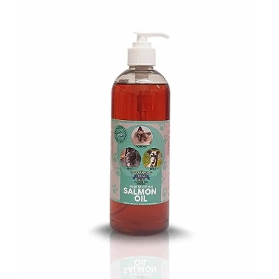 Image of Scottish Salmon Oil 100% Natural Omega 3 Supplement Fresh Pet with Pump (500ml)