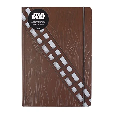 Image of Half Moon Bay Disney Star Wars Stationery &amp; Notebooks All Brands A5 Notebook Chewbacca, Multi Coloured,NBA5SW11