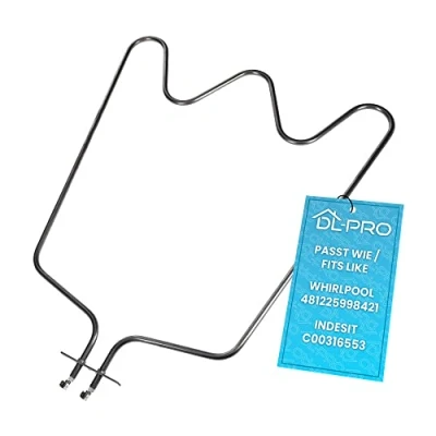 Image of DL pro Heater Element Bottom Heat 1150 W 230 V for Bauknecht Whirlpool Ignis 481225998421 Oven Cooker