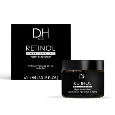Image of Dr H Retinol Anti Ageing Night Moisturiser 60ml Boost Collagen, Renew Skin Cells &amp; Deeply Hydrate with Retinol, Hyaluronic Acid and Shea Butter for Youthful, Radiant