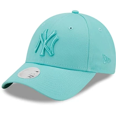 Image of New Era York Yankees MLB Tonal Turquoise 9Forty Adjustable Women Cap One Size