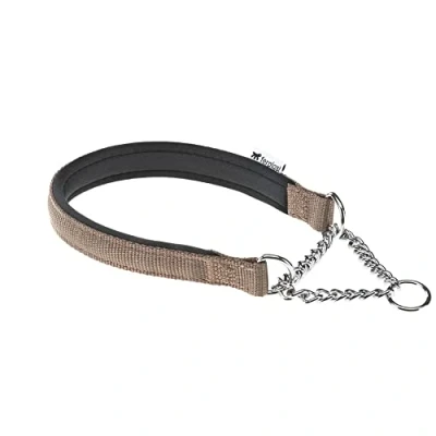 Image of FERPLAST DAYTONA CSS half choke dog collar nylon soft padding colors