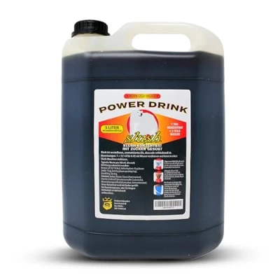 Image of Aromhuset Power Drink Slush Concentrate 5 Litres Flavoured Frozen Slushie Syrups Mix for Ice Drinks Machines, Blender Mix, DIY Cocktails &amp; More