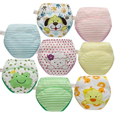 Image of Skhls Toddler Training Pants for Potty Training, Variety of Patterns, Unisex Mixed 8pack 3 Years