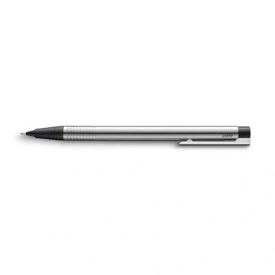 Image of LAMY logo matt black timeless Mechanical Pencil with high functionality &amp; case made of robust stainless steel including M 40 fine line refill 0.7 mm