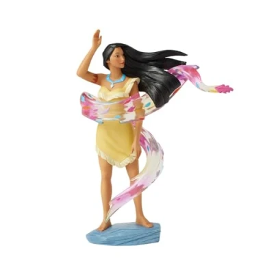 Image of Enesco Disney Showcase Pocahontas 30th Anniversary Colors of The Wind Figurine, 9.84 Inch, Multicolor