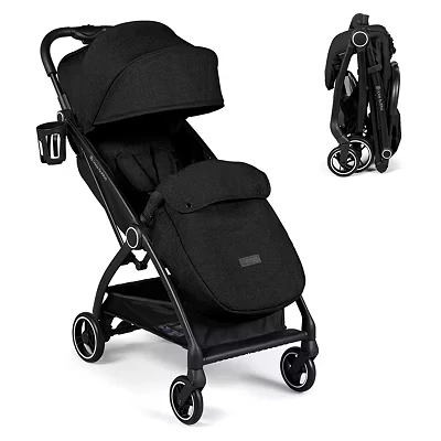 Image of Ickle Bubba Aries Max Autofold Stroller Black