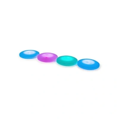 Image of Playlearn 50cm Interactive Sensory Light Up Floor Tiles for Kids Round Anxiety OCD ADHD ADD Tile Room Equipment