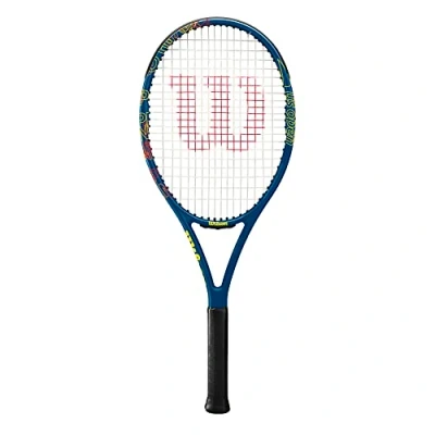 Image of Wilson US Open GS 105 Adult Recreational Tennis Racket Grip Size 2 4 1/4, Purple