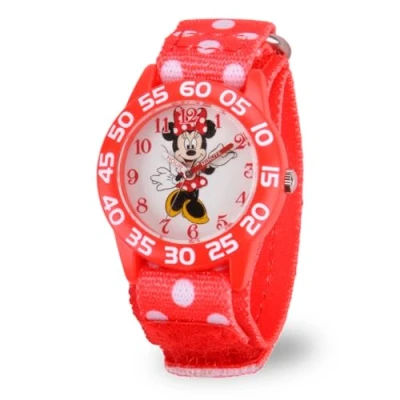 Image of Disney Girls Analog Quartz Watch with Nylon Strap W001665