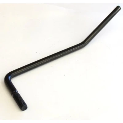 Image of Left handed tremolo arm 6mm thread 5.2mm shaft dia in black whammy bar
