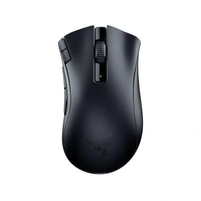 Image of Razer DeathAdder V2 X Hyperspeed: Award Winning Ergonomic Design Ultra Fast Hyperspeed Wireless 235hr Battery Life 7 Programmable Buttons Gen 2 Mechanical Switches 5G 14K DPI Optical Sensor, Black