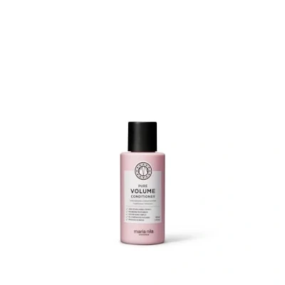Image of Maria Nila Pure Volume, Conditioner 100 ml, Vitamin B5 Gives Volume to Thin &amp; Fine Hair, 100% Vegan Sulfate/Paraben free