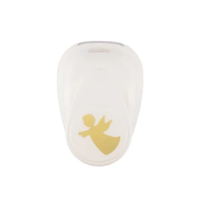 Image of Vaessen Creative Craft Paper Punch Angel flying 2,2 x 2,3 cm Circle Cutter for Crafting and Card Making