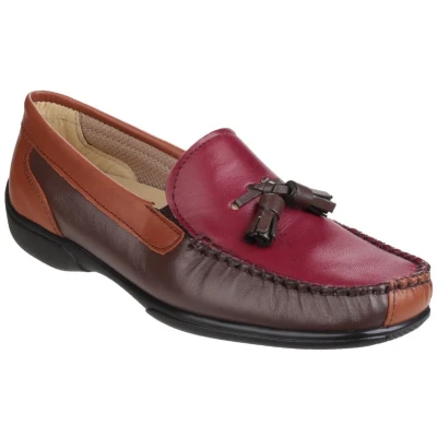 Image of Cotswold Biddlestone LEATHER Womens Brown material_leather1 Size UK 3