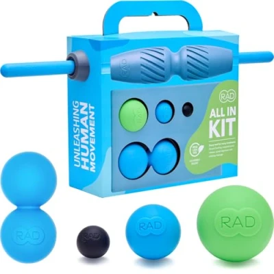Image of RAD All in Kit I Myofascial Release Tools Multiple Densities Self Massage Mobility and Recovery