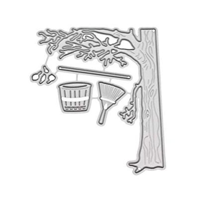 Image of BFLKY Autumn Metal Cutting Dies Scrapbooking Album Stamp Paper Card Emboss