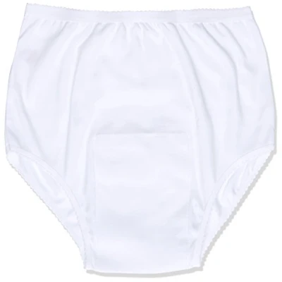 Image of P&amp;S Healthcare Medium White Ladies Pouch Incontinence Brief